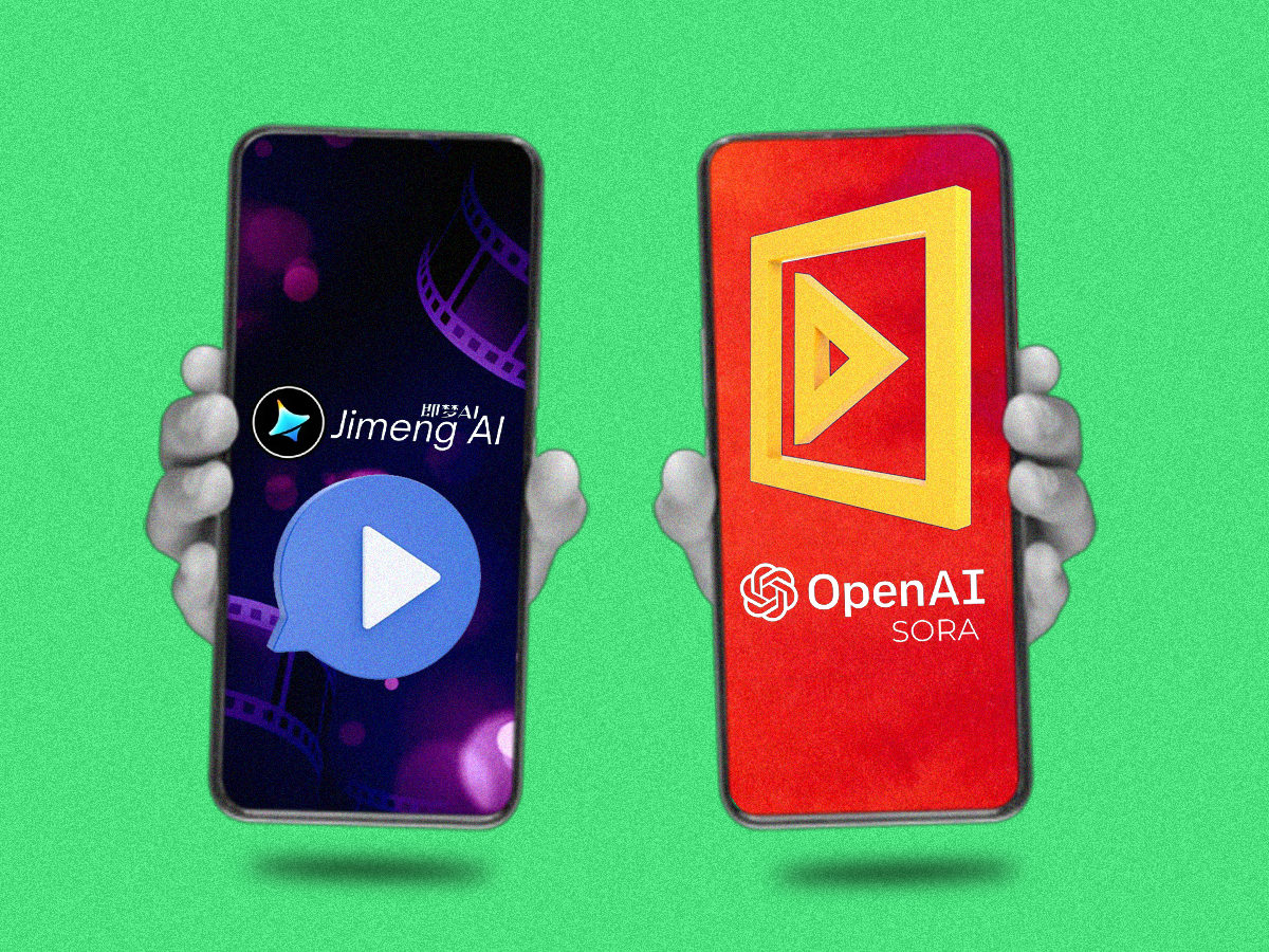 text to video generative AI app called model Jimeng AI said to be a rival to OpenAIs Sora video apps THUMB IMAGE ETTECH